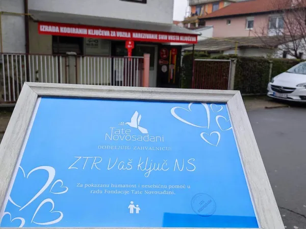 Zahvalnica za humanitarni rad